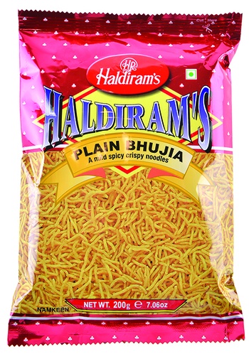 [IND180050] (1+1 Free) HALDIRAM PLAIN BHUJIA x 200 GMS