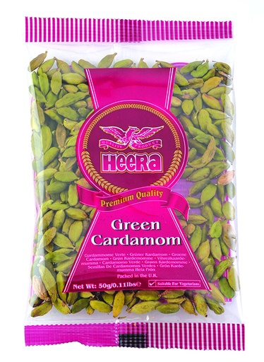 [IND22072] HEERA GREEN CARDAMOM x 50 GMS