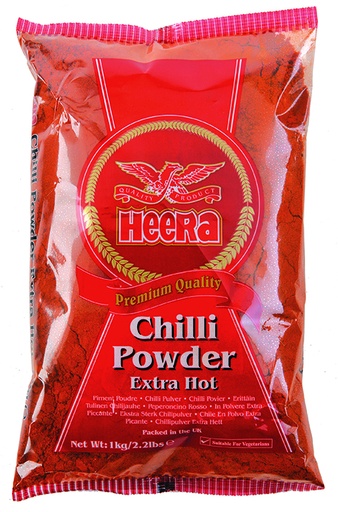 [IND22099] HEERA CHILLI POWDER EXTRA HOT x 400 GMS