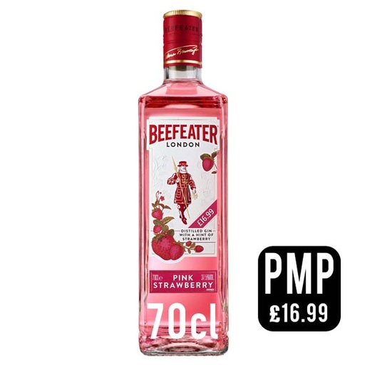 [ALC114169] BEEFEATER PINK STRAWBERRY PM  16.99 70CL