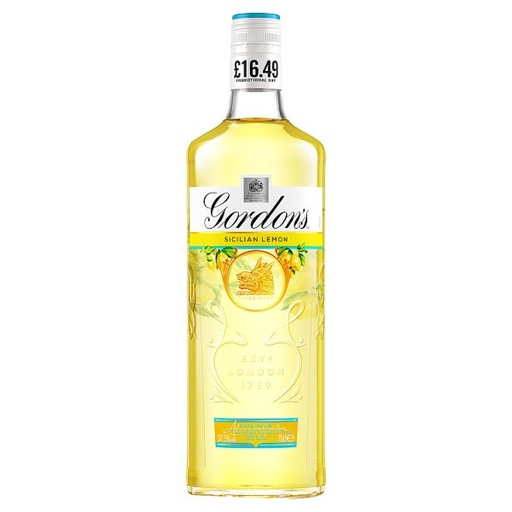 [ALC114314] GORDONS SICILIAN LEMON PM  16.49 70CL