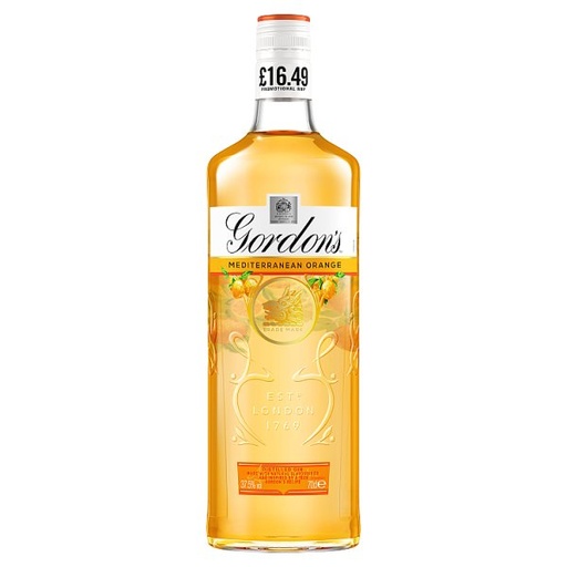 [ALC116210] GORDONS MEDITERRANEAN ORANGE GIN PM  16.49 70CL