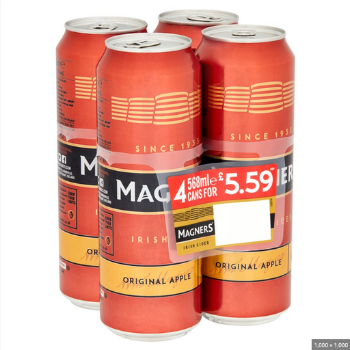 [ALC117051] MAGNERS PINT CAN PM £5.69 4 x 568ML