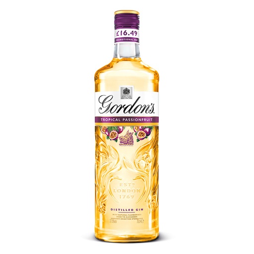 [ALC117365] GORDONS TROPICAL PASSIONFRUIT PM  16.49 70CL