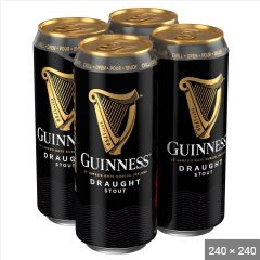 [ALC117738] GUINNESS DRAUGHT PM £5.49 4 x 440ML