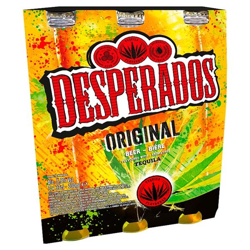 [ALC146978] DESPERADOS  BOTTLE 5.9% ABV 3 x 330ML