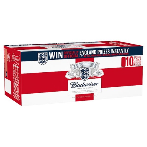 [ALC271931] BUDWEISER CAN 10 x 440ML