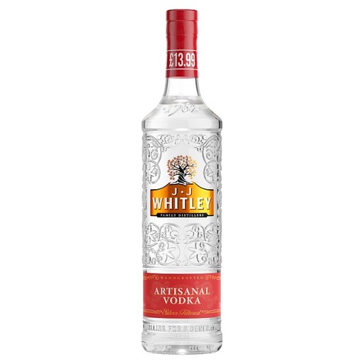 [ALC273091] JJ WHITLEY ARTISANAL VODKA PM  13.99 70CL