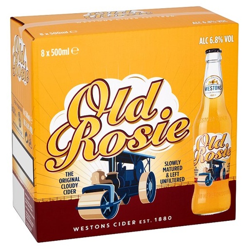 [ALC28147] WESTONS OLD ROSIE CLOUDY SCRUMPY 500ML