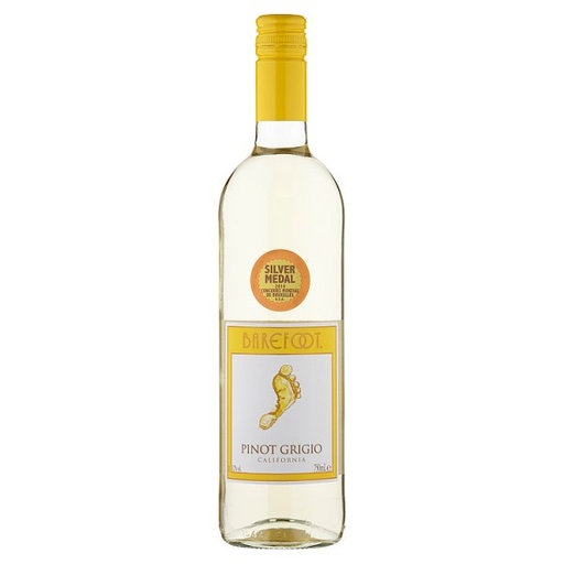 [ALC3278] BAREFOOT PINOT GRIGIO 75CL