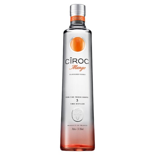 [ALC967189] CIROC MANGO VODKA 70CL