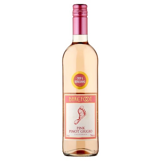[ALC971456] BAREFOOT PINK PINOT GRIGIO 75CL