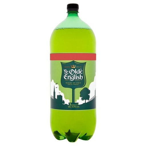 [ALC982714] OLDE ENGLISH CIDER BOTTLE PM £4.69 3LTR