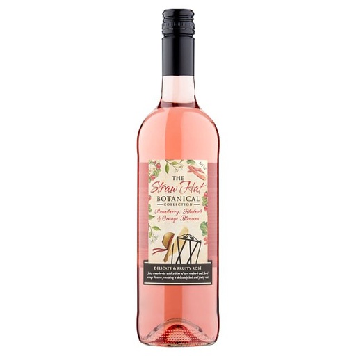 [ALC988509] THE STRAW HAT STRAWBERRY RHUBARB&ORANGE BLOSSOM 75CL