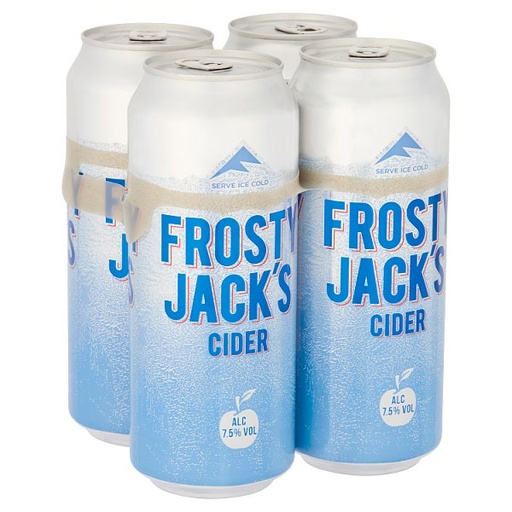 [ALC999673] FROSTY JACK CIDER CAN 7.5% 24 x 500ML