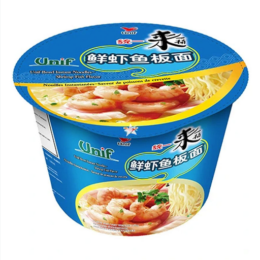 [ORR372] Unif Bowl Instant Noodles-Shrimp Fish Flavor12x108g