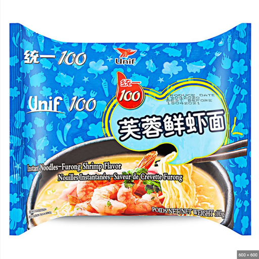 [ORR382] Unif 100 Instant Noodles-Furong Shrimp Flavor24x103g